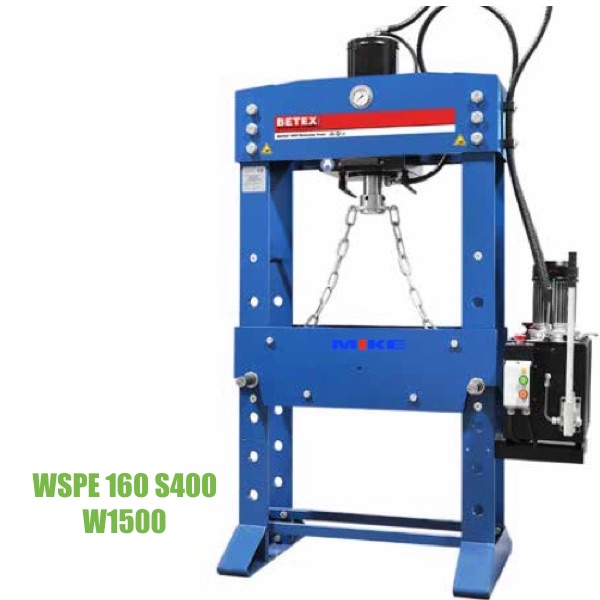 Máy ép thủy lực 160 tấn WSPE160, xylanh di động, điều khiển điện.