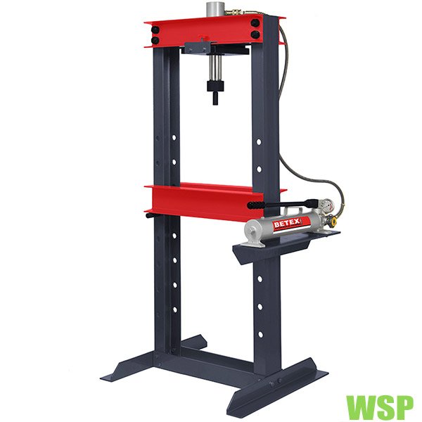 Máy ép thủy lực 25 tấn WSP, kiểu khung chữ H, xilanh di động.