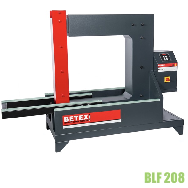 Máy gia nhiệt BLF 208 khi kéo dài gối đỡ