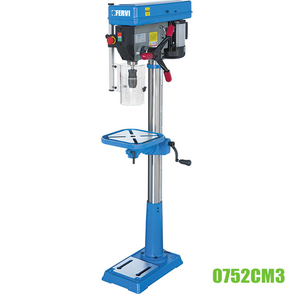 Máy khoan đứng mini 0752CM3, bàn máy 290x290mm, trục côn kiểu CM3