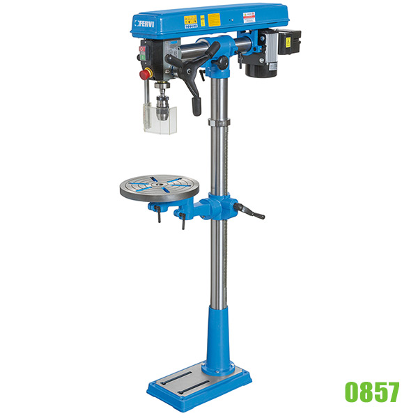 Máy khoan đứng 0857, hướng tâm trụ chính ∅70mm, hành trình 80mm