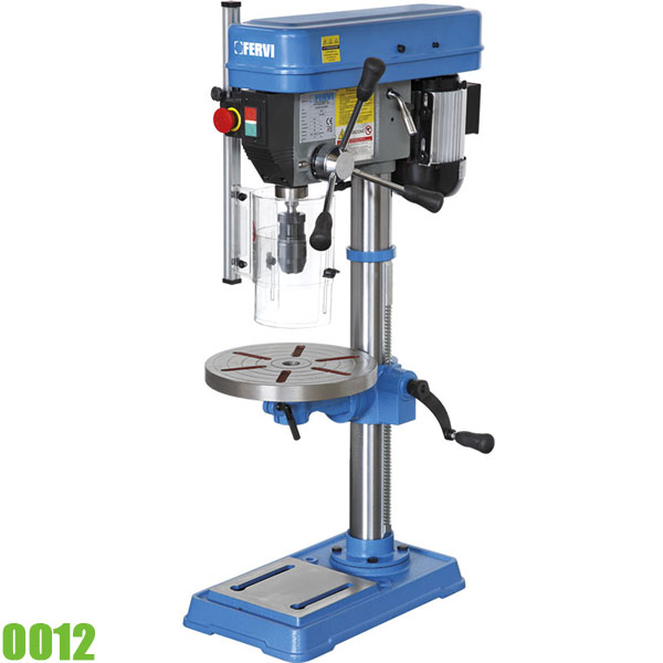 Máy khoan bàn 0012, hành trình 80mm, bàn máy tròn ∅305mm