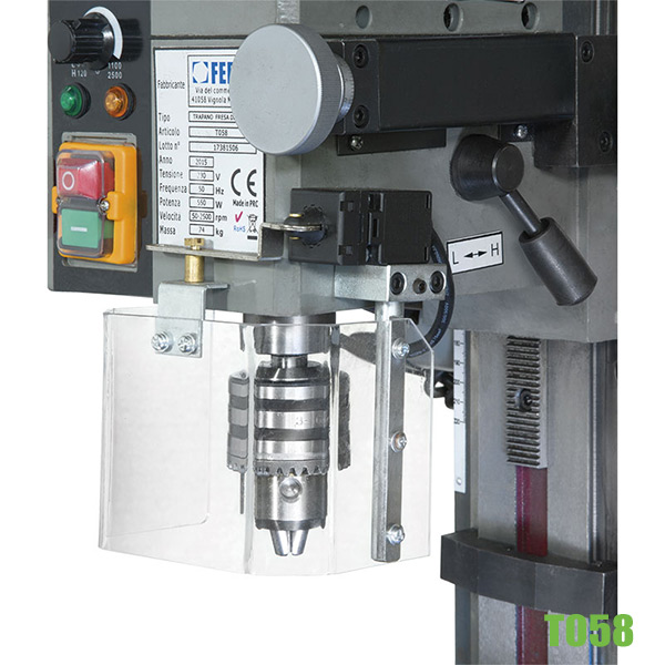 cấu tạo máy khoan và phay mini T056