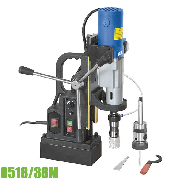 Máy khoan từ 0518/38M, khoan lõi max Ø38mm, công suất 1050W