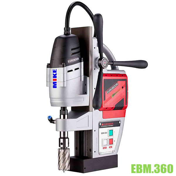 Máy khoan từ chạy pin EBM.360, khoan max Ø36mm 1350W. Euroboor