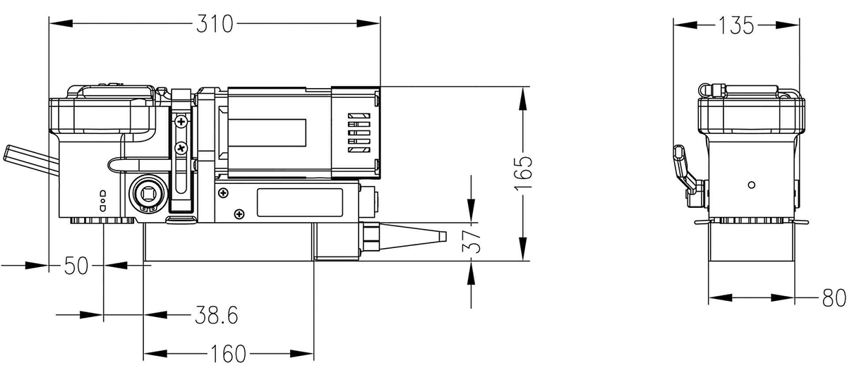 thông số chi tiết máy khoan từ eco.36 Euroboor