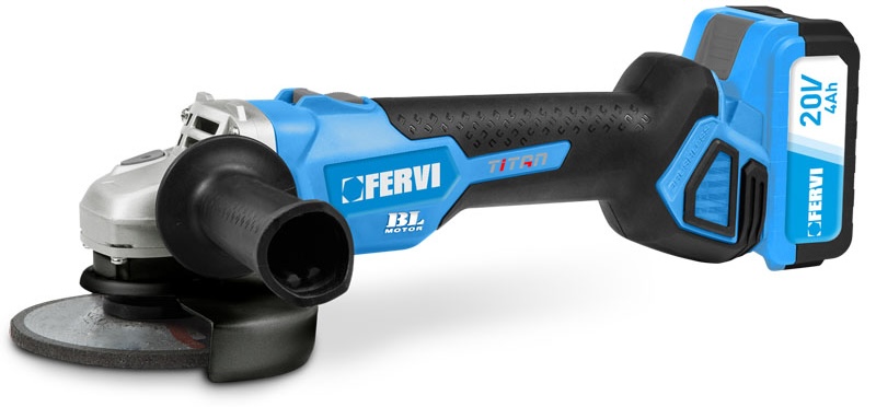 Máy mài góc cầm tay, chạy pin FERVI FB20AG