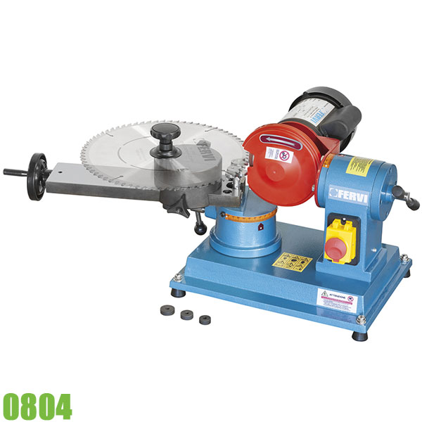 Máy mài lưỡi cưa đĩa Ø 80 ÷ 700 mm FERVI 0804, tốc độ 2850 rpm