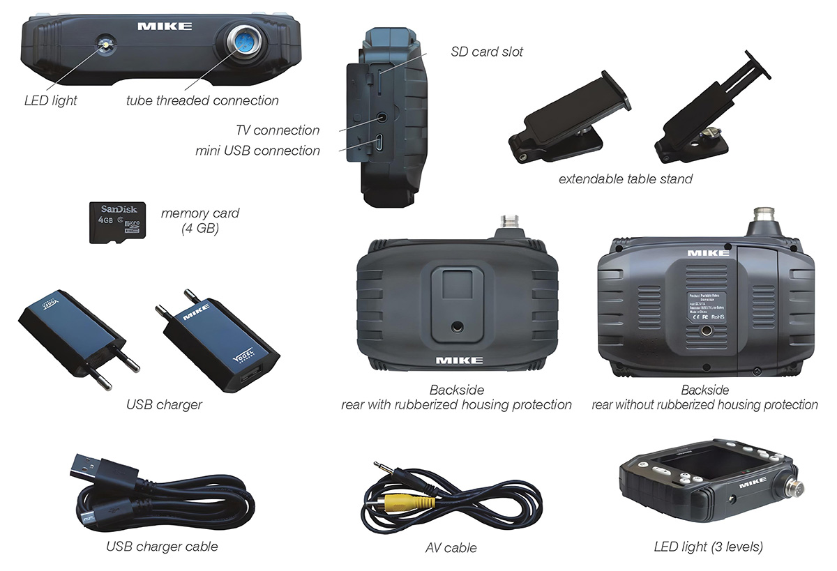 Máy nội soi công nghiệp Video Borescope Console Máy nội soi công nghiệp Video Borescope Console 620003