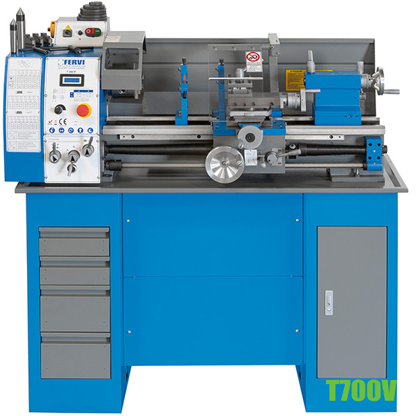 Máy tiện vạn năng T700V chiều dài phôi max 700mm, mâm cặp ∅125mm