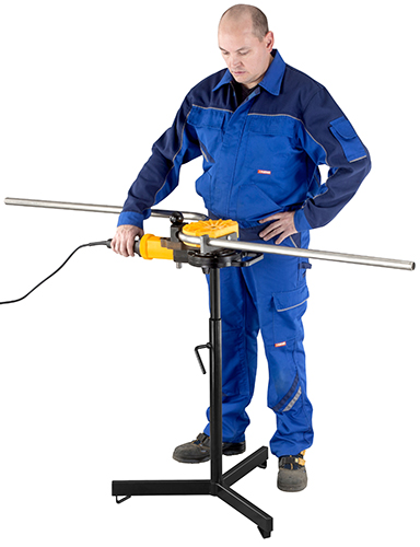 Máy uốn ống chạy điện REMS Curvo Made in Germany.