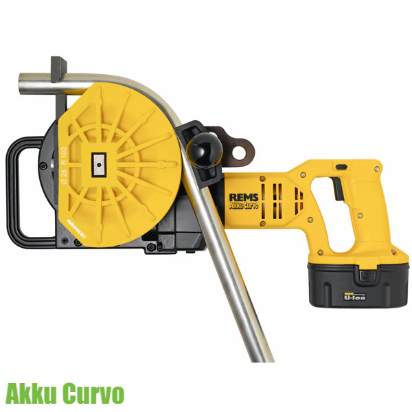 Akku Curvo - Máy uốn ống chạy pin đường kính tới 32mm REMS - Germany.