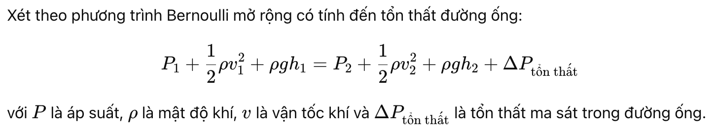 Phương trình khí nén trong công cụ đồ nghề ELORA máy xiết ốc.