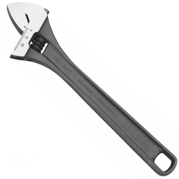 Mỏ lết đen ELORA 60-A, kiểu Thụy Điển size từ 4-24 inch