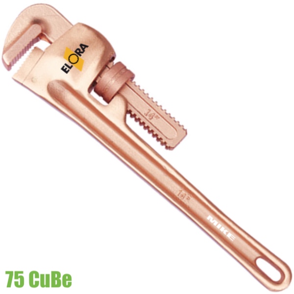 Mỏ lết răng chống cháy nổ bằng hợp kim ELORA 75 Cu-Be