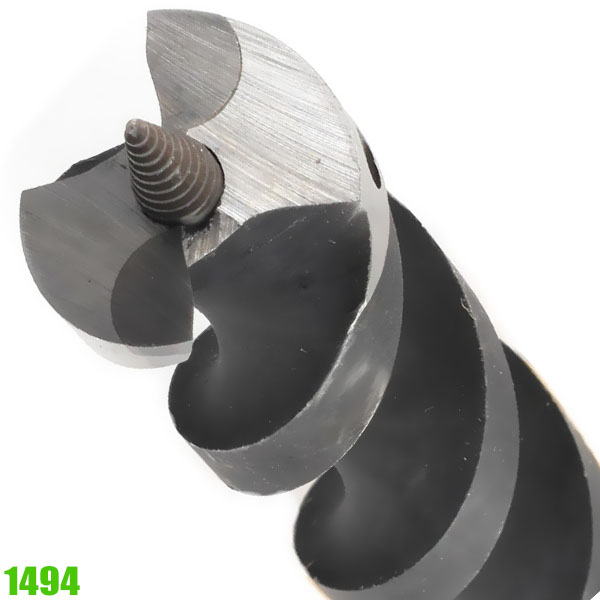 Mũi khoan gỗ FAMAG 1494, dài 460mm có đầu dẫn hướng thao lắp được