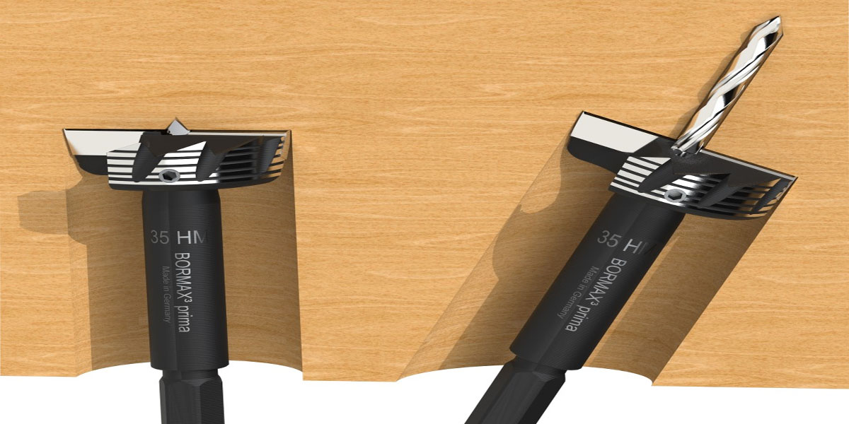 1664 Mũi khoan gỗ, đường kính phay từ 15-50mm