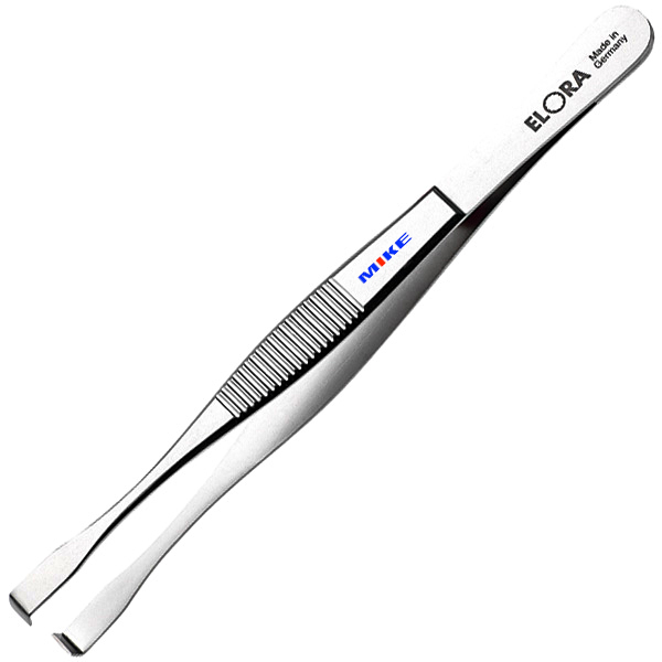 Nhíp gắp linh kiện ELORA 5120-ST, mũi cong 90 độ, kiểu chữ L