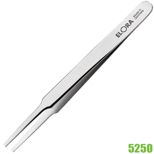Nhíp gắp linh kiện đầu thẳng mũi bằng ELORA 5250, dài 122mm