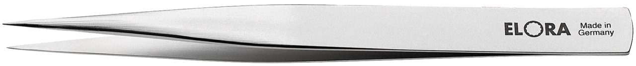 5350-ST nhíp gắp linh kiện dài 130mm mũi thẳng nhọn Elora Germany