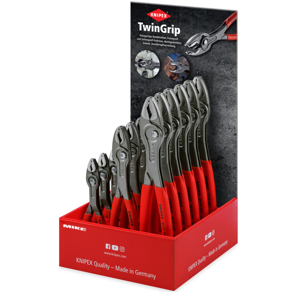 Kệ Giá trưng bày quầy Knipex 00 18 01 V53 LE cho dòng kìm TwinGrip