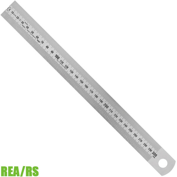 Thước lá inox REA/RS, 300mm đến 2 mét, chuẩn DIN 2014/32/EU