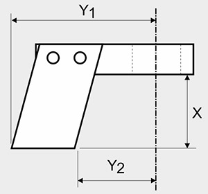 Reaction foot 600 D72 - Alkitronic 10256