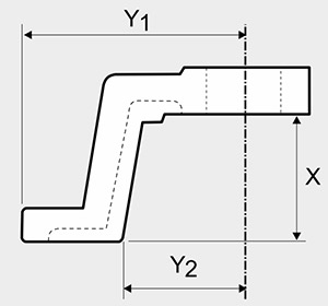 Reaction foot 600 D72 - Alkitronic 10256