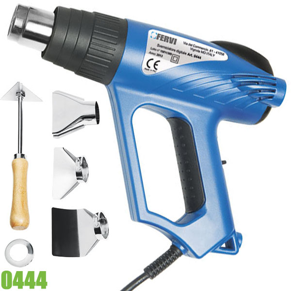 Súng khò hơi nóng điện tử FERVI 0444, LCD chỉ thị nhiệt độ
