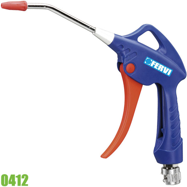 Súng xì khô bằng khí nén FERVI 0412 tay cầm bằng nhựa