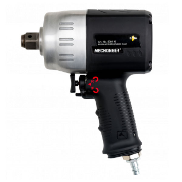 Súng xiết ốc bằng khí nén 3/4 inch ELORA 5001N, momen 2340Nm