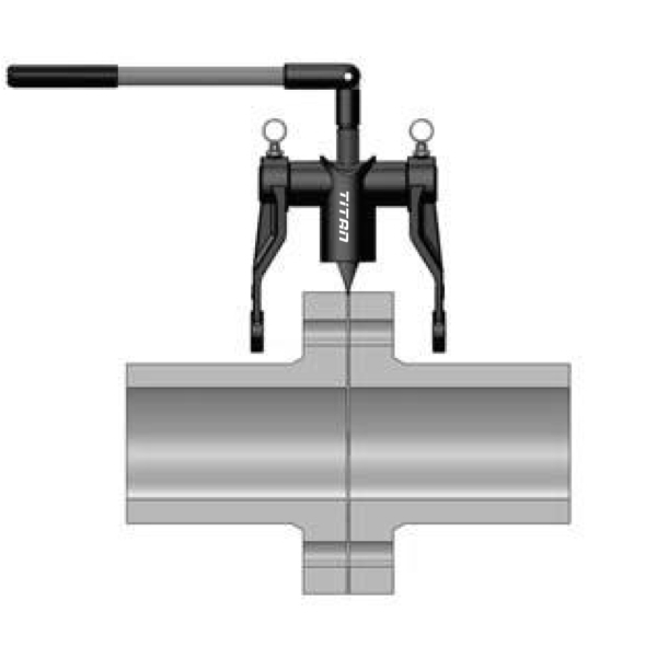 Tách mặt bích cơ khí SM7T – lực tách 6,8 tấn, khe hở 2 mm