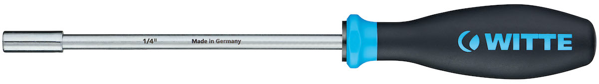 Tay vặn vít đầu 1/4 inch của WITTE Germany.
