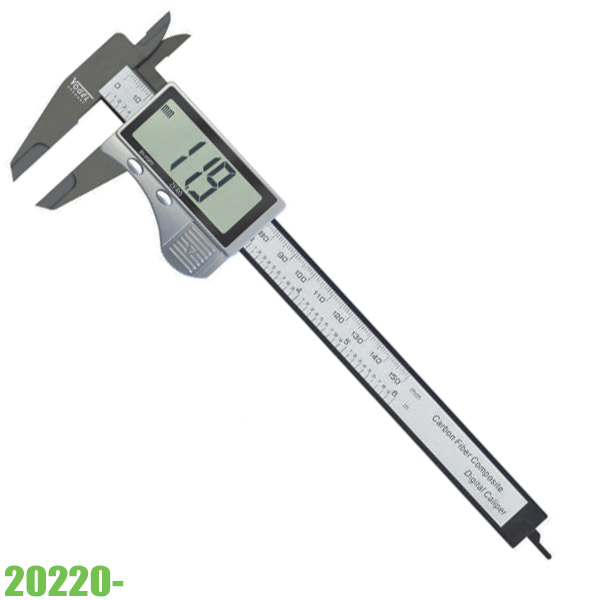 Thước cặp điện tử 20220, sợi thủy tinh carbon không dẫn điện
