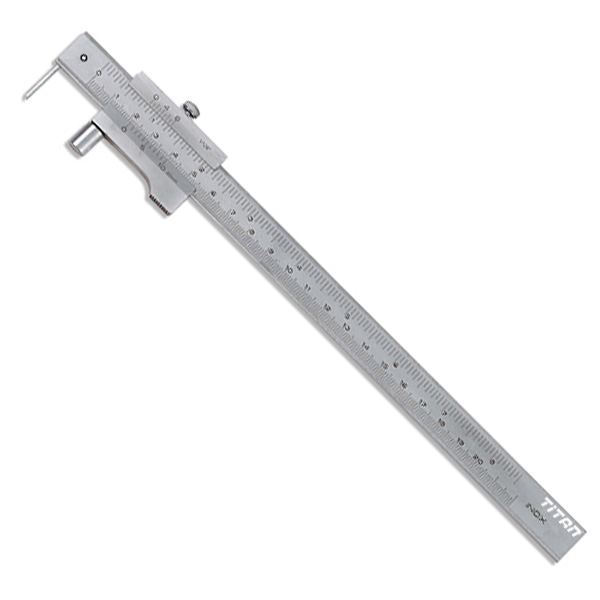 Thước cặp vạch dấu cơ khí FERVI C010/200, dải đo 0–200 mm