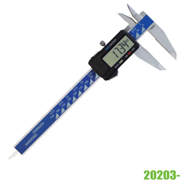 Thước cặp tay trái, điện tử hiển thị LCD Vogel Germany 20203