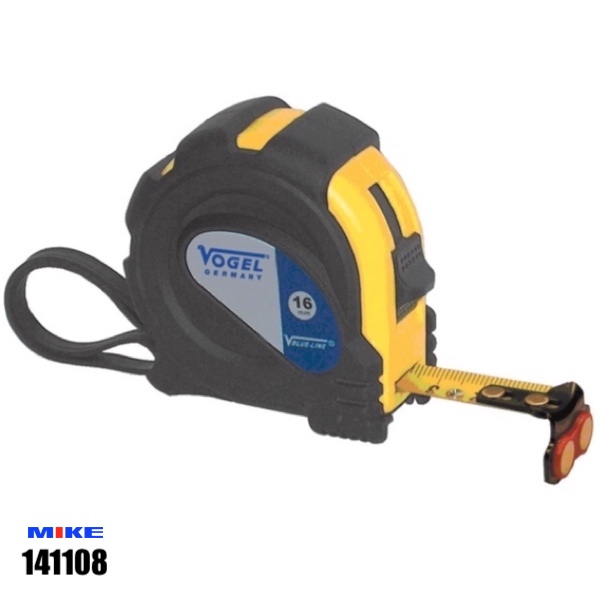 Thước cuộn 8m sợi thép 141108, kiểu đầu thước có nam châm