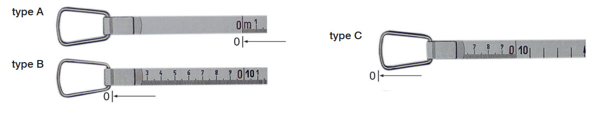 thước cuộn khung kim loại