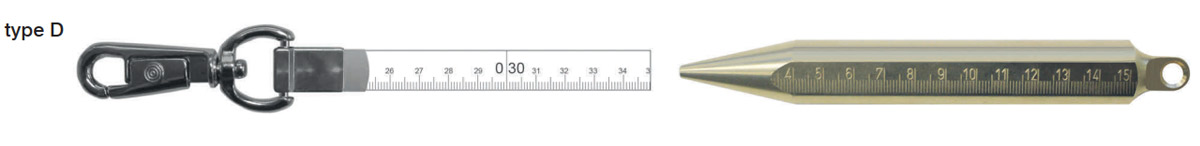 thước cuộn quả rọi bằng thép