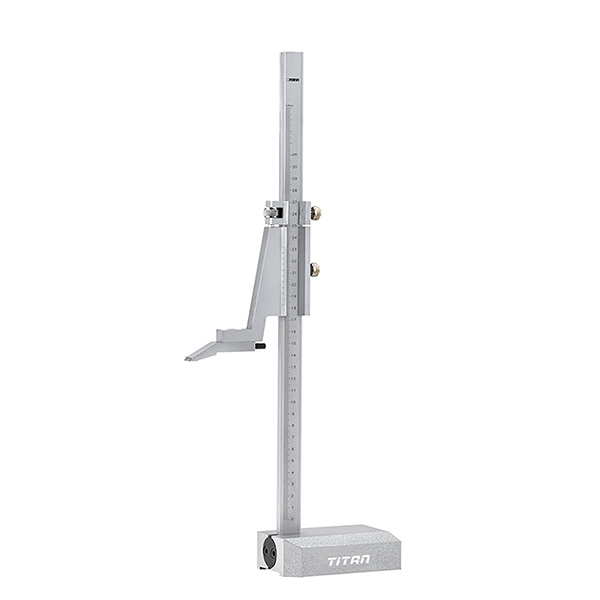 Thước đo chiều cao cơ khí FERVI T100-, thang đo từ 300mm đến 500mm.