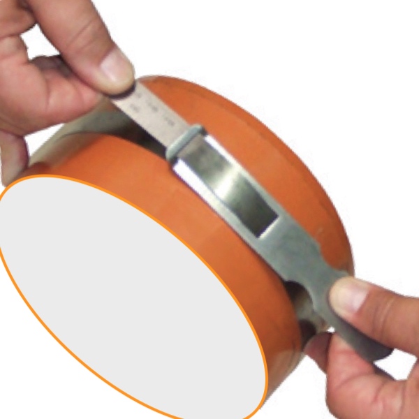 Thước đo đường kính 18160 bằng inox, vạch chia khắc axit