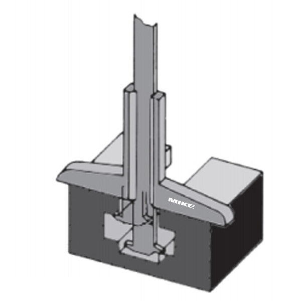 Thước đo sâu VOGEL Germany 22183, type B, 150-300mm