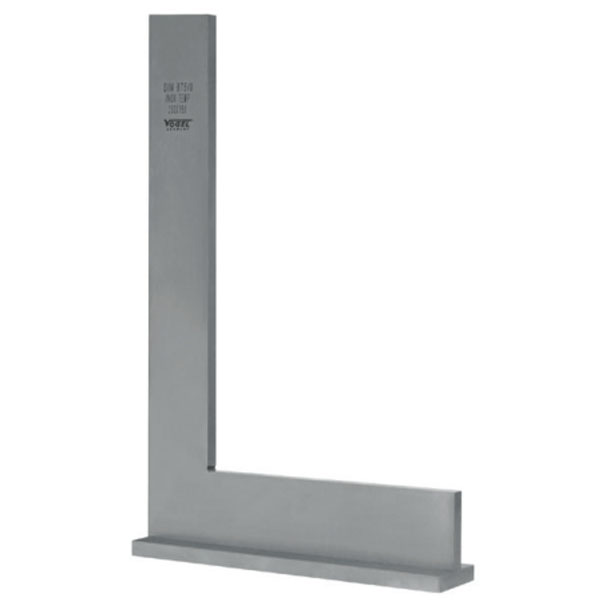 Thước eke inox 31010, có đế đáp ứng tiêu chuẩn DIN 875/0