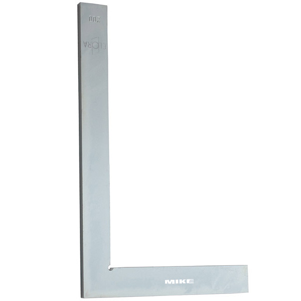 Thước eke kỹ thuật chữ L ELORA 1570, không có đế, vật liệu bằng thép