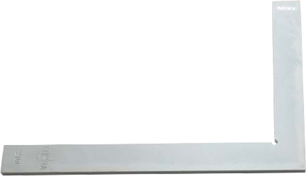 Thước eke kỹ thuật chữ L ELORA 1570, không có đế, vật liệu bằng thép