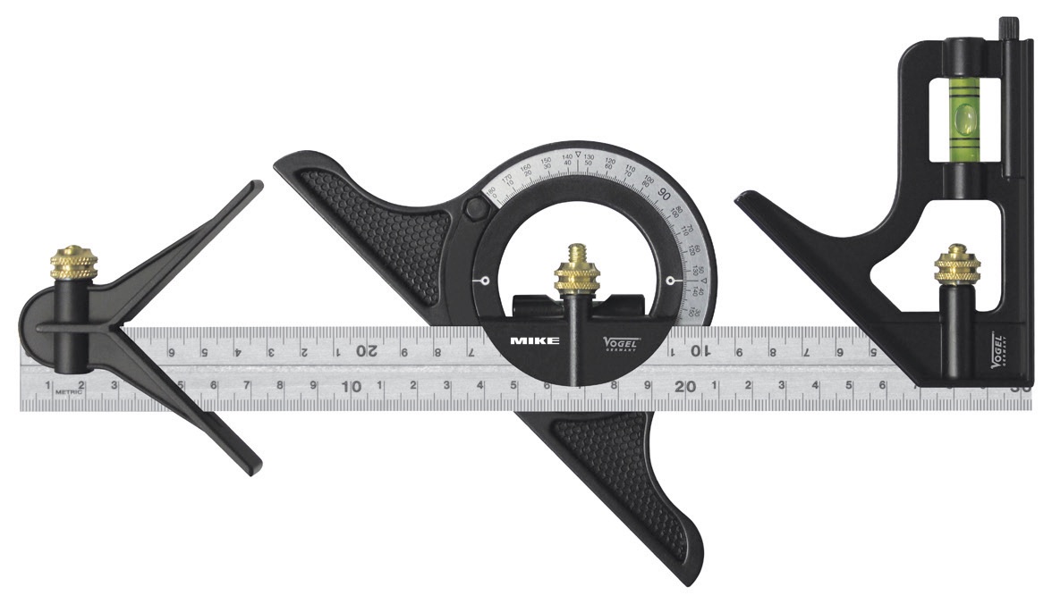 Thước góc vạn năng 5 thành phần Vogel Germany 508090