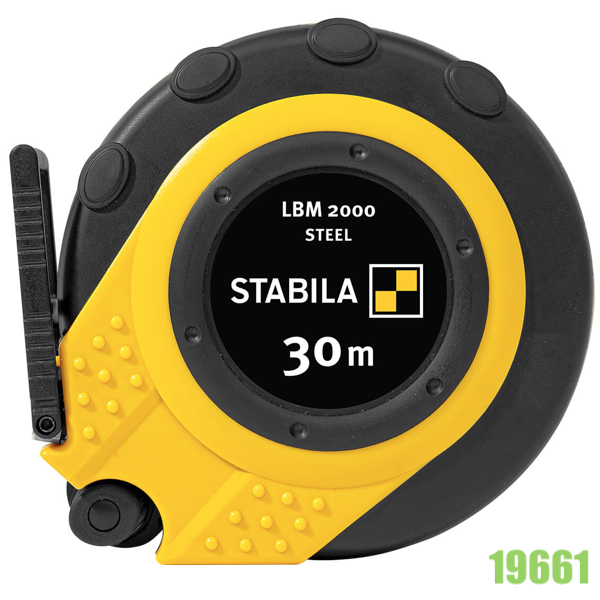 Thước cuộn 30m STABILA 19661, sợi thép phủ nylon vỏ kín LBM 2000