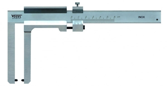 Thước kẹp đo phanh đĩa, thắng đĩa, kiểu cơ Vogel Germany 20600x