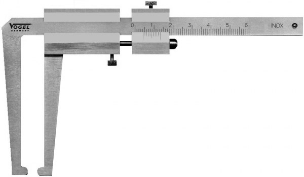 20600 Series Thước kẹp đo độ dày phanh đĩa, 0-90m, loại điện tử