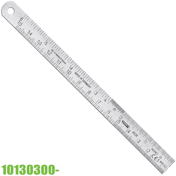 Thước lá inox type C VOGEL Germany 10130300-, từ phải qua trái